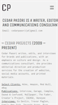 Mobile Screenshot of cedarpasori.com